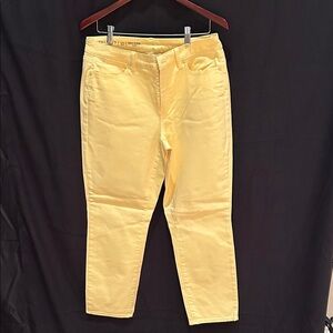 C - Talbots Ankle & Cropped Jeans in Sunny Yellow
